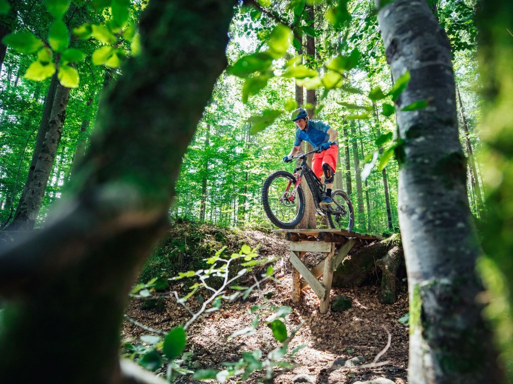 Bike Parcours in Au-Schoppernau im Bregenzerwald