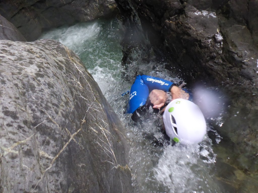 Canyoning in der Alpenregion Bludenz für Familien und Gruppen