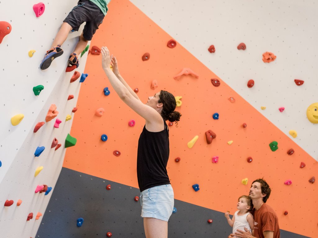 Steinblock Boulderhalle in Dornbirn Vorarlberg