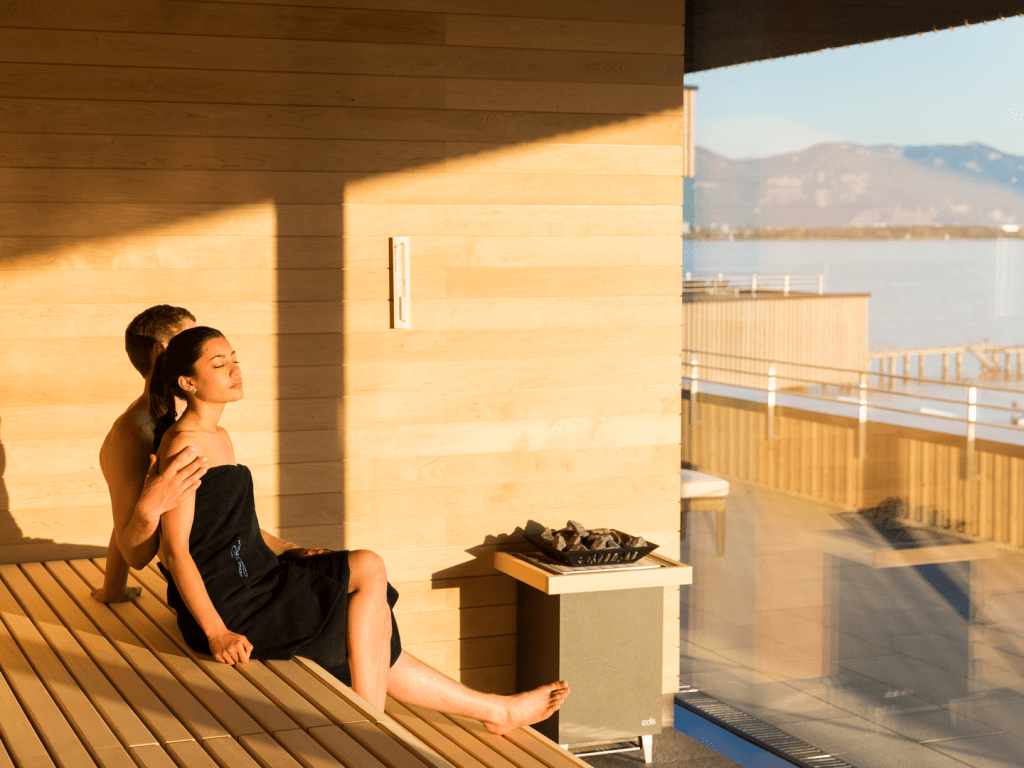 Sauna in der Therme Lindau