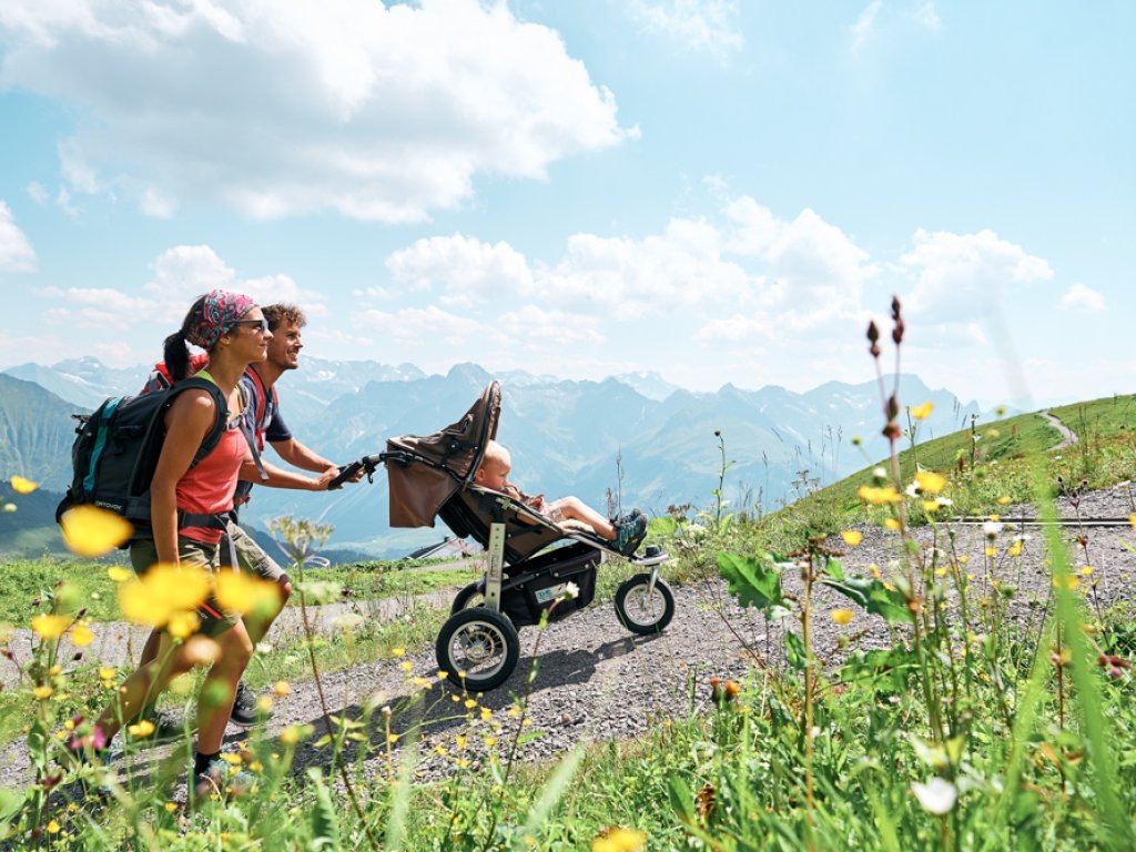 Wandern am Diedamskopf im Bregenzerwald