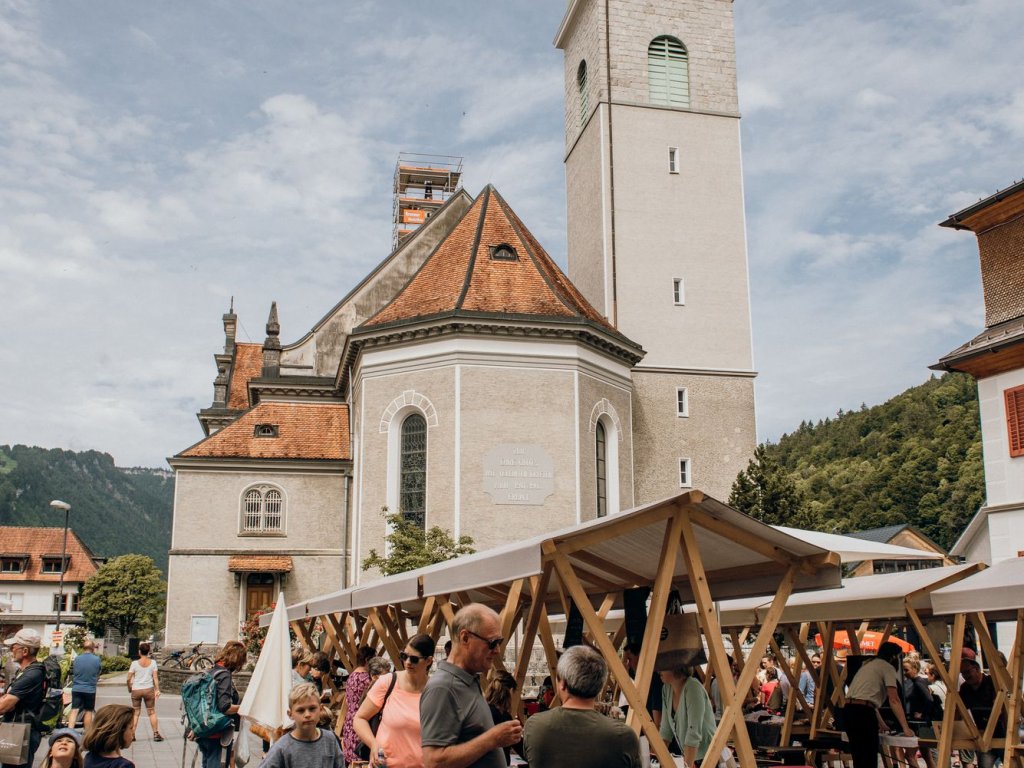 Wochenmarkt in Bezau