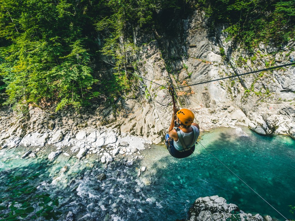 Flyingfox im Aktivzentrum Bregenzerwald