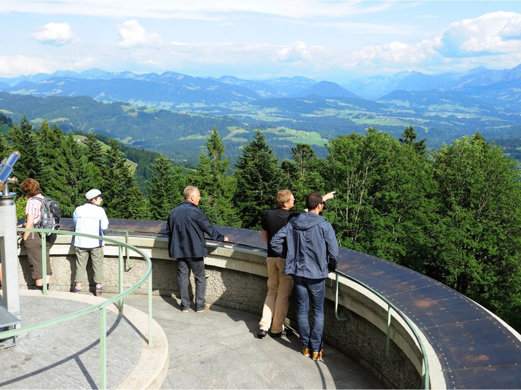 Aussichtsplattform auf dem Pfänder