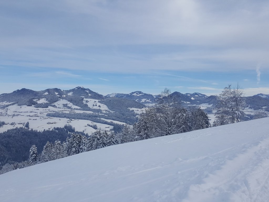 Blick von Tannen nach Langenegg