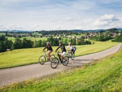 Radweg Bregenzerwald bei Egg